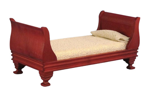 Dolls house sleigh - sleigh, single