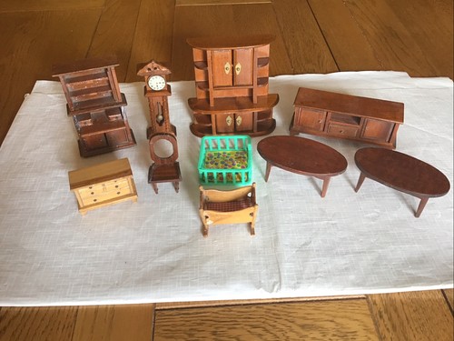 Dolls house furniture ten - furniture, (ten