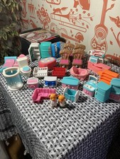 Vintage Plastic Doll House