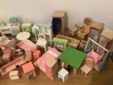 Wooden Dolls House Furniture
