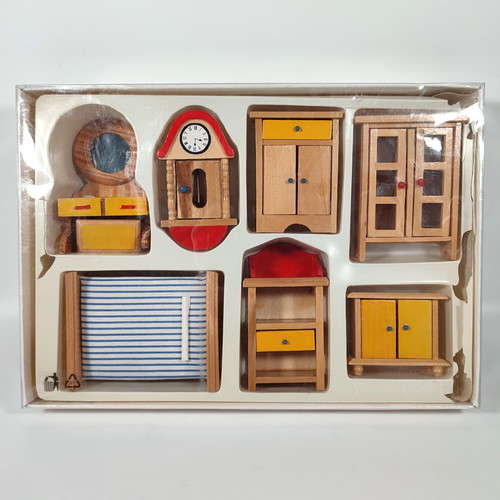 Dolls house bedroom furniture - house,