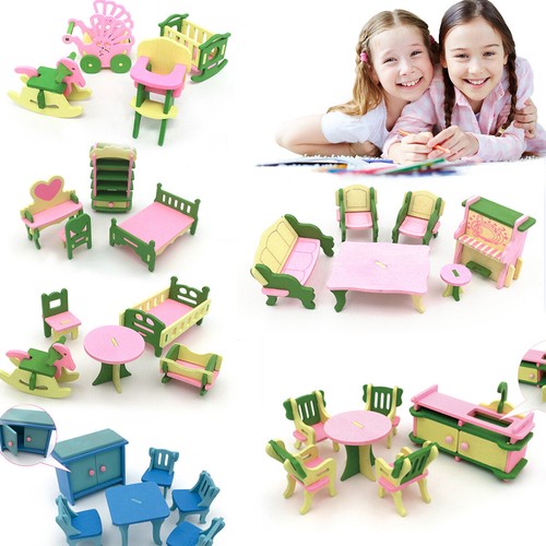 Kids wooden furniture dolls - kids,
