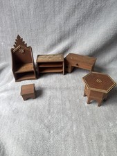 Vintage Dolls House Brown