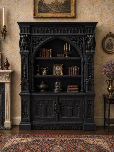Doll house furniture - house,